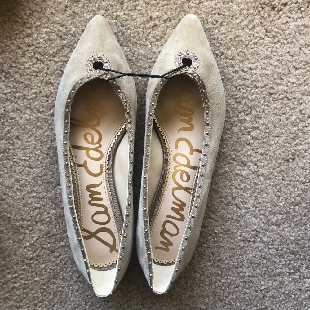 Sam Edelman Studded Pointed Flats Great Condition